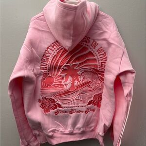 PINK Victoria's Secret Light Pink Hoodie